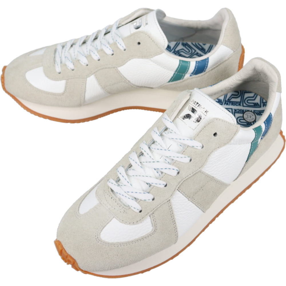 防水スプレー吹きかけサービス 交換返品送料無料 パトリック PATRICK スニーカー ジャロル アドリア JALOR-ADRIA ホワイト WHT 507110【GJOL】