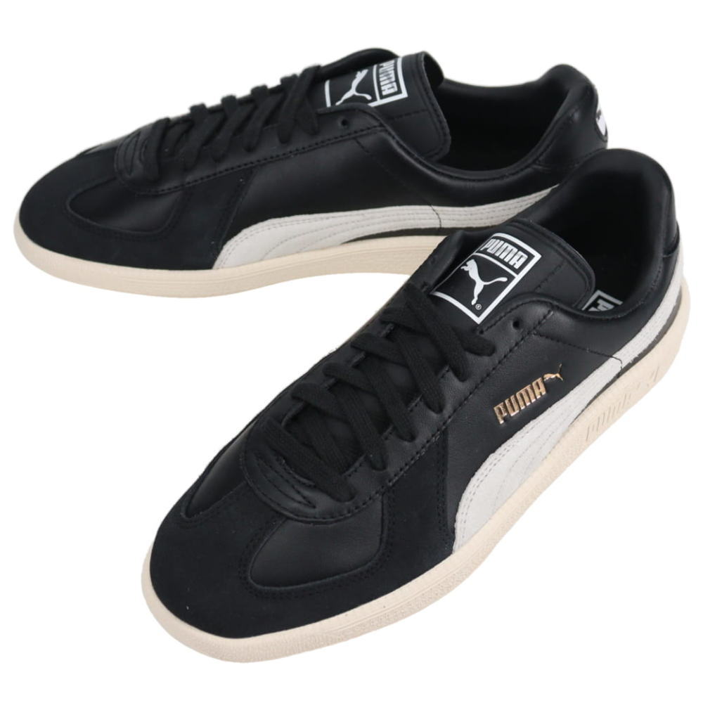 3月限定！最大全額ポイント還元※要エントリー プーマ PUMA スニーカー アーミートレーナー Army Trainer プーマブラック/プリスティン 386607 02 【GIOI】