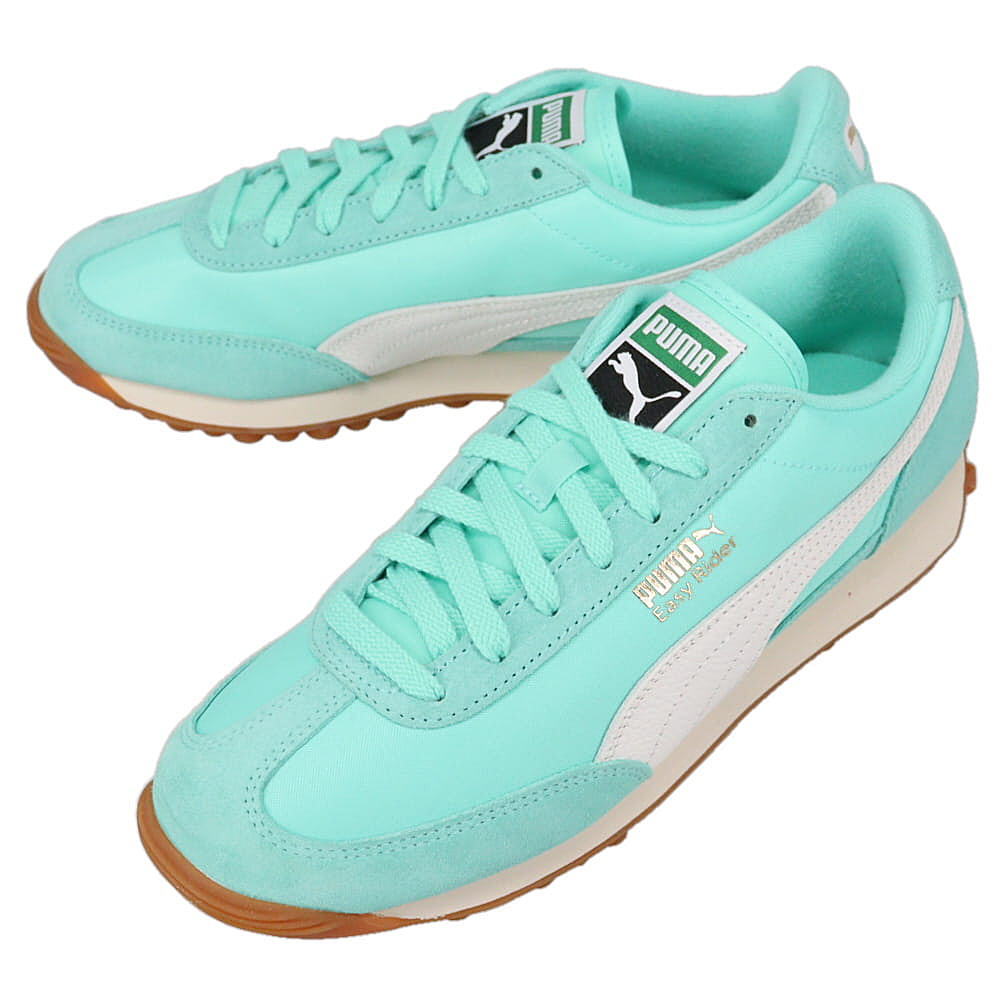 プーマ PUMA スニーカー ユニセックス イージー ライダー ヴィンテージ Easy Rider Vintage ミント/プーマホワイト 399028 08 【GIFO】