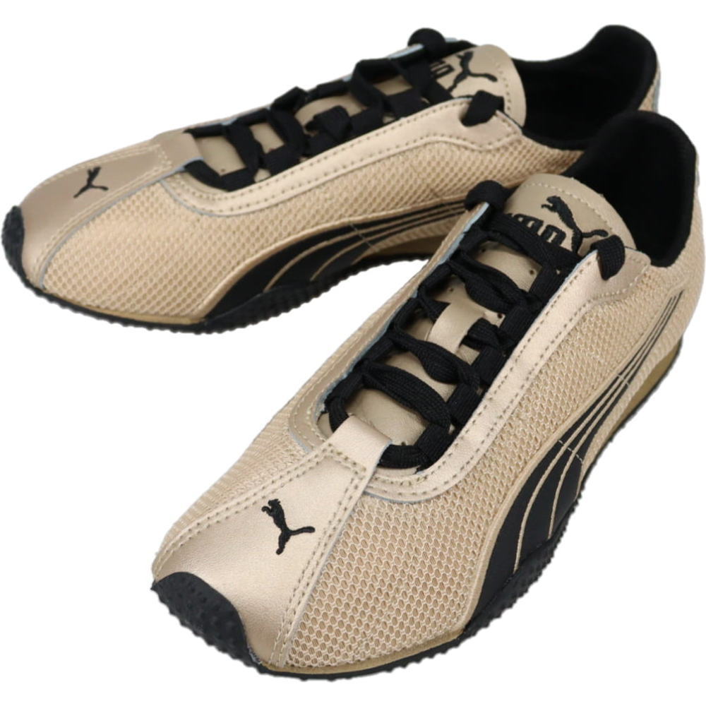 乐天商城 - 5月限定！最大全額ポイント還元※要エントリー プーマ PUMA スニーカー H ストリート クローム H-Street Chrome プーマゴールド/プーマブラック 406126 04【GOKI】