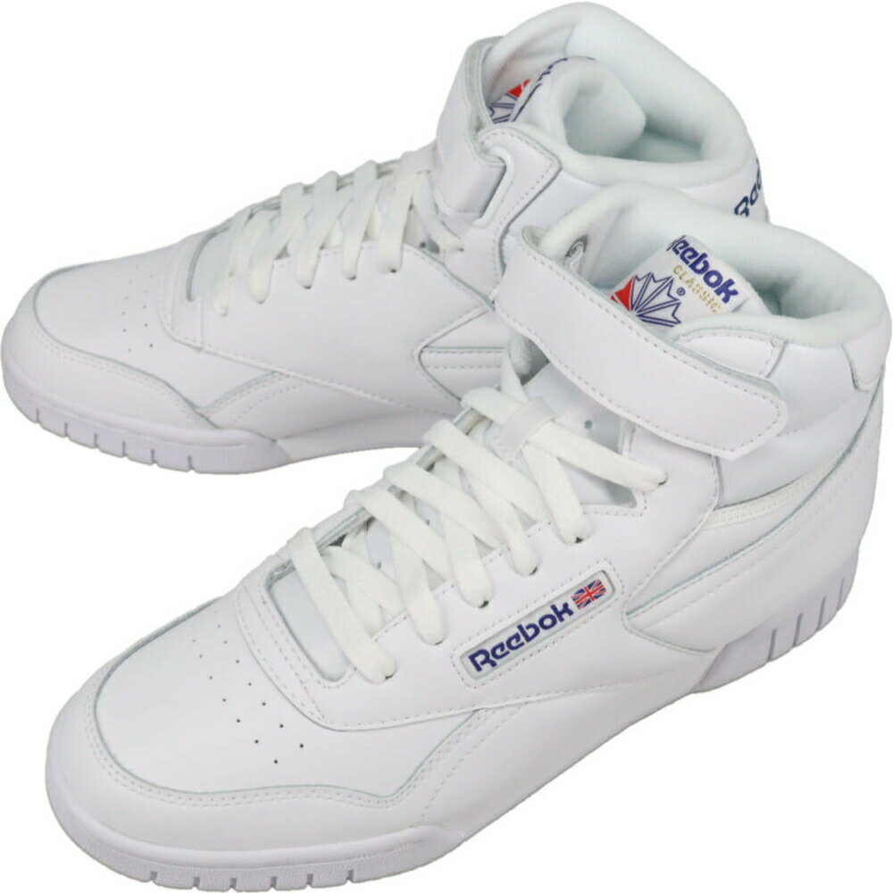 4月限定！最大全額ポイント還元※要エントリー 定番 リーボック Reebok スニーカー エックスオーフィット ハイ EX-O-FIT HI ホワイト 100000108【GJOL】