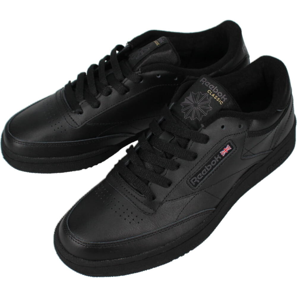 4月限定！最大全額ポイント還元※要エントリー リーボック Reebok スニーカー クラブ シー 85 CLUB C 85 ブラック/チャコール 100000153 AR0454 　定番【GGOK】