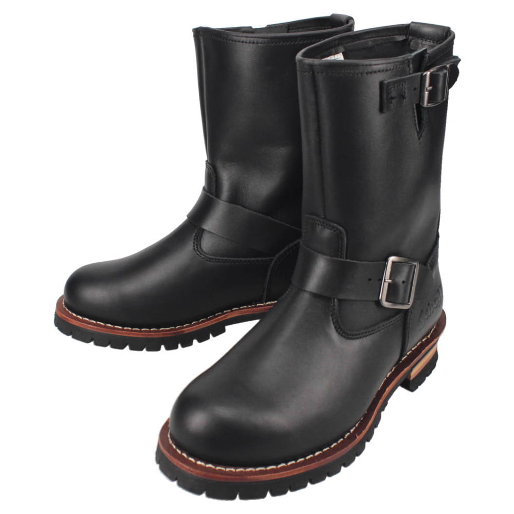 ショット Schott メンズ エンジニアブーツ Engineer Boot S23001 ブラック 010【GHFO】