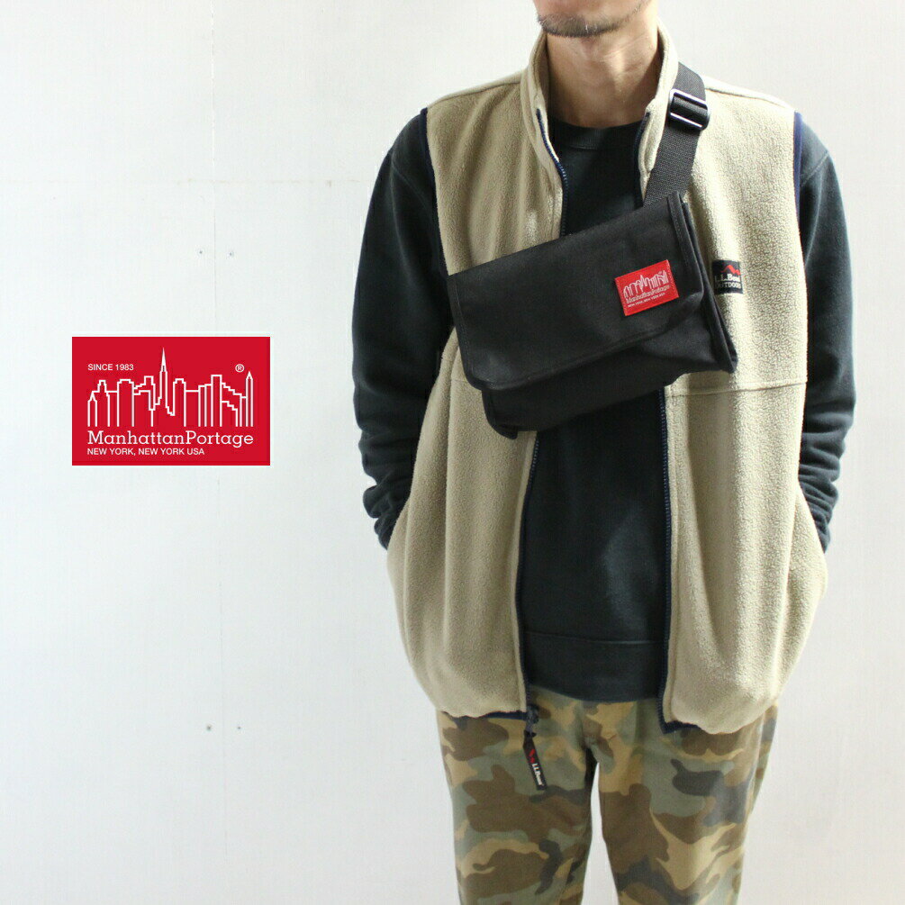 定番 マンハッタンポーテージ Manhattan Portage バッグ エリザベス ショルダーバッグ ELIZABETH SHOULDER BAG ブラック 1099-BLK ［BG］