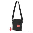 マンハッタンポーテージ Manhattan Portage シティ ライト バッグ ベアブリック 2023 City Light Bag w/ BE@RBRICK 2023 ブラック 1403-PL-BE@RBRICK-23 BLK 【GHFG】(4)