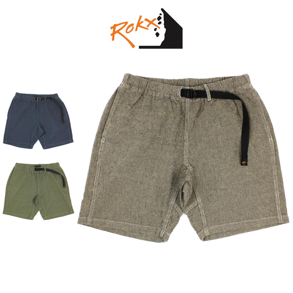 ロックス ROKX ウェア マトリックス ショーツ MATRIX SHORT RXMS223002 NATURAL(ナチュラル) INDIGO(インディゴ) OLIVE(オリーブ)［WA］