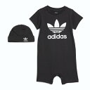子供 アディダス adidas ギフトセット ジャンプスーツ&ビーニー GIFT SET JUMPSUIT&BEANEE ブラック IS7257 【GIOL】