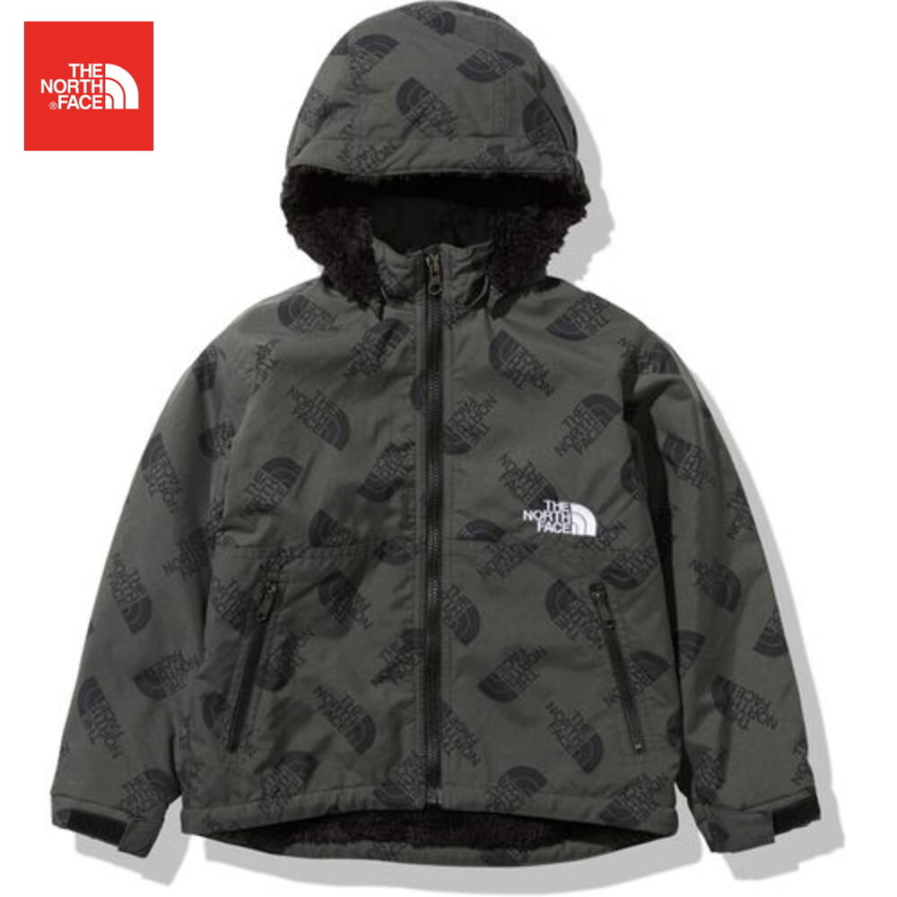 子供服 ノースフェイス THE NORTH FACE キッズ ノベルティー コンパクト ノマド ジャケット NOVELTY COMPACT NOMAD JACKET トスロゴチャコール NPJ72037 TC［WA］【GFFO】