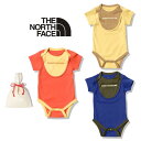 【最大全額ポイント還元※要エントリー】ノースフェイス THE NORTH FACE 半袖ロンパースとスタイ2点のセット ショートスリーブロンパースアンド2Pビブ...