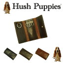 Hush Puppies 財布 メンズ 【送料無料】牛革 キーケース 鍵入れ Hush Puppies ハッシュパピー ブランド 小物 革 人気 本革 プレゼント ギフト オール革 レザー【財布 キーケース】【鍵入れ】【メンズ】【レディース】【男女兼用】犬モチーフ クリスマス