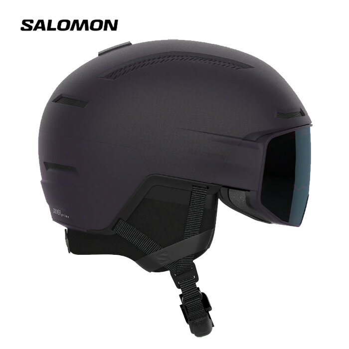 サロモン スキーバイザーヘルメット DRIVER PRIME SIGMA PHOTO MIPS L47259900 Nightshade 2023-24 アルペンスキー スノーボード SALOMON スキーアクセサリ