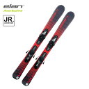 エラン MAXX RED JR SHIFT + EL 4.5 GW CA JRS スキービンディング 2点セット ジュニア 子供用 ボーイズ スキー板 アルペン...