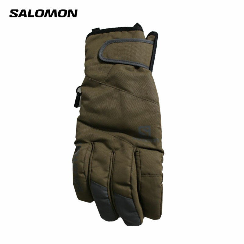 サロモン JP LOGO GLV M スキーグローブ メンズ アルペン スノーボード 手袋 撥水 タッチスクリーン L41682900 salomon