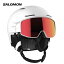 サロモン スキーバイザーヘルメット DRIVER PRIME SIGMA PHOTO MIPS L47010000 White 2023-24 アルペンスキー スノーボード SALOMON スキーアクセサリ 62,700円