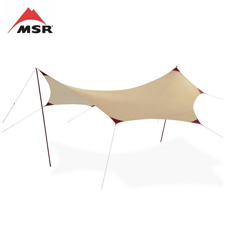 エムエスアール ランデブーサンシールド200ウィング アウトドア キャンプ タープ テント タン TAN 4515785370775 37077 MSRのサムネイル