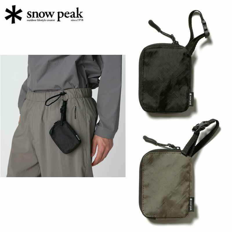 スノーピーク エコパック スリングウォレット 財布 小銭入れ 小物入れ カード 吊下げ 耐水 防水 アウト..
