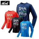 ニシスポーツ 長袖 機能Tシャツ メンズ レディース アスリートプライド ロングスリーブシャツ TRACK&FIELD N62-925 2021秋冬 陸上 スポーツウェア NISHI【202108C】