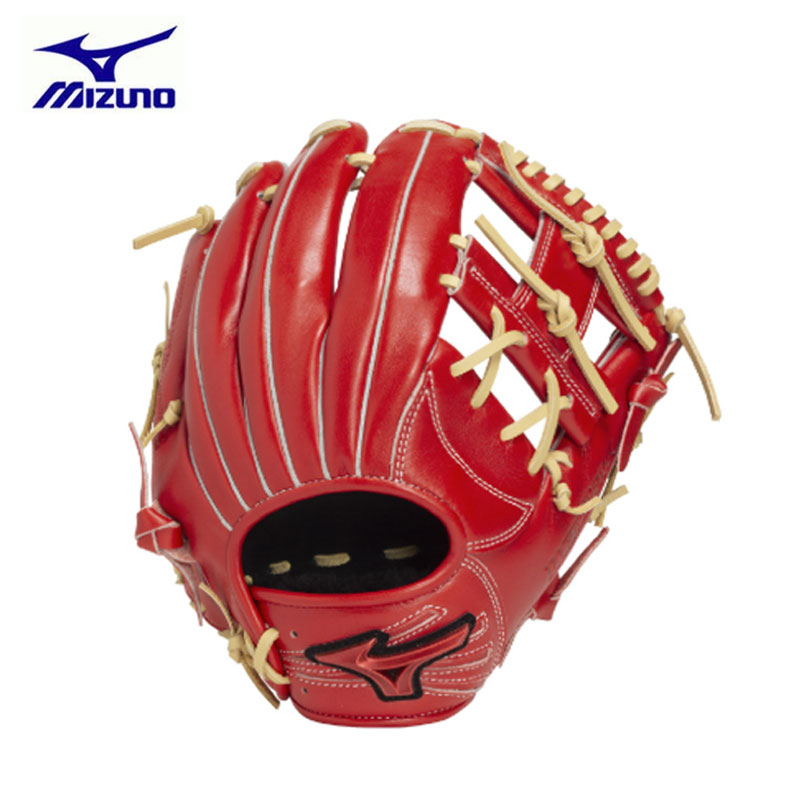 ミズノ 軟式グローブ グラブ WILL DRIVE RED IBE 限定スペック サイズ9 内野手用 大人用 一般用 1AJGR33513 MIZUNO 2025秋冬 店頭展示品