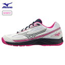 ミズノ テニスシューズ ブレイクショット 4 OC レディース オムニ・クレーコート用 ローカット 61GB2341 MIZUNO 2024継続