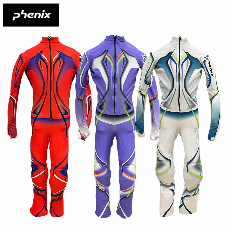 フェニックス アルペン GSワンピース ジュニア phenix Team jr.GS Suit PFAG2GS01 FLRD VI WT スキースーツ レーシング競技 phenix