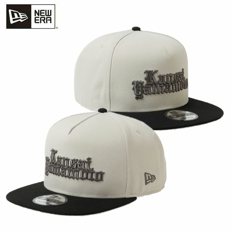 乐天商城 - ニューエラ 9FIFTY A-Frame kansai yamamoto Old English ストーン/ブラック ユニセックス キャップ 帽子 14858761 NEW ERA 2026春夏