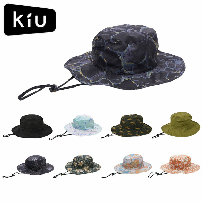 乐天商城 - キウ UV＆RAIN パッカブルサファリハット 2ND メンズ レディース 帽子 はっ水 折りたたみ 携帯 アウトドア レジャー フェス 旅行 散歩 外出 K428 kiu