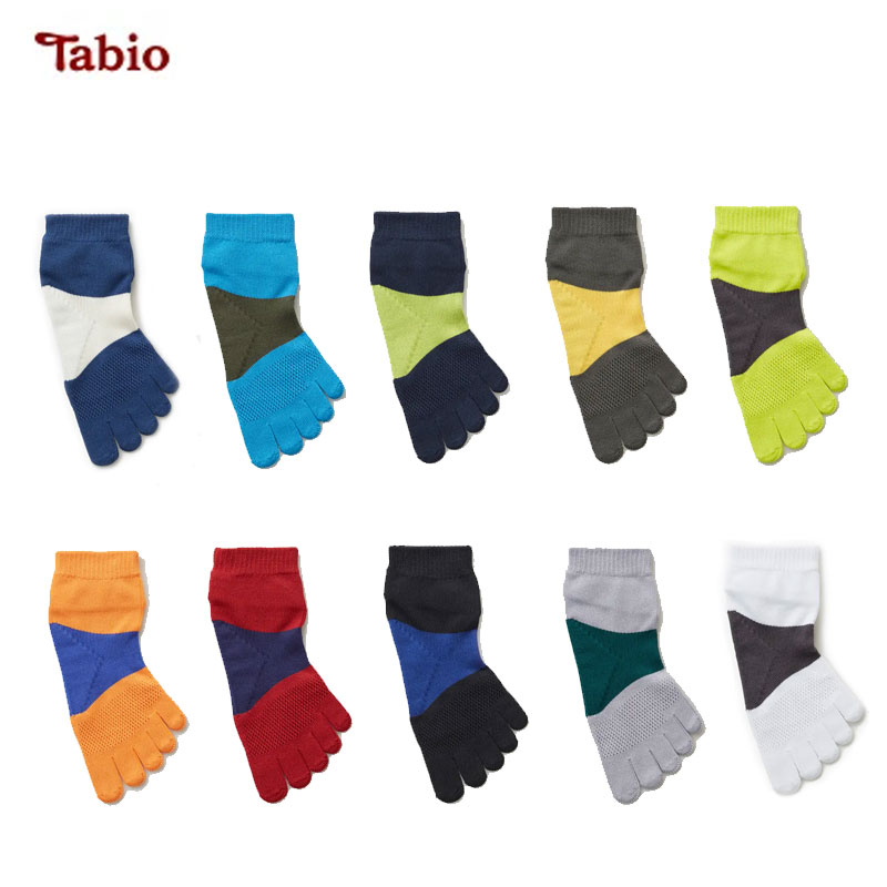 タビオ レーシングソックス Tabio タビオ ランニングソックス レーシングラン五本指レーシングソックス 靴下 072120037 25-27cm