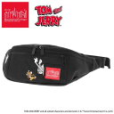 マンハッタンポーテージ Alleycat Waist Bag TOM AND JERRY トムとジェリー ウエストバック ボディーバック 肩掛け かばん カジュ...