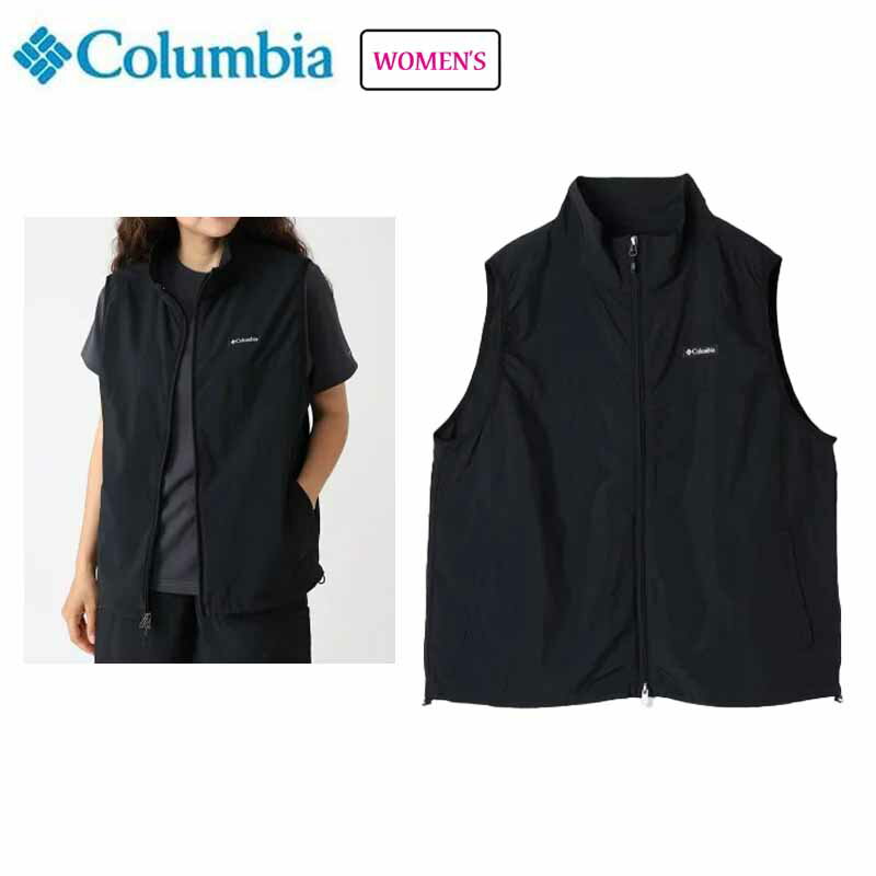 コロンビア ウィメンズトゥリースワローベスト レディース ジレ アウター 薄手 はっ水 UV アウトドア レジャー カジュアル PL0344 Columbia 2025春夏