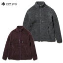 スノーピーク Wool Fleece Jacket M メンズ JK-22AU108 2022秋冬 ジャケット ボア コート アウトドア snow peak【202301A】