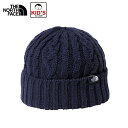 ザ・ノース・フェイス ケーブルビーニー キッズ 子供 ジュニア ニット帽 毛糸 帽子 スキー 通学 雪 NNJ42301 THE NORTH FACE 2024秋冬