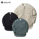 スノーピーク Thermal Boa Fleece Pullover メンズ SW-22AU011 2022秋冬 フリース プルオーバー ハーフジップ snow peak 【202209C】