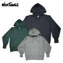 ワイルドシングス スウェット フルジップフーディ レディース SWEAT FULL ZIP HOODY WTW22122IS スウェット フルジップパーカー 2022秋冬 WILDTHINGS 【202209A】