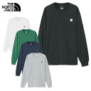 ザ ノースフェイス ロングスリーブスモールボックスロゴティー メンズ アウトドア 速乾 長袖 ロングTシャツ NT32441 THE NORTH FACE 2024春夏