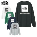 ザ ノースフェイス ロングスリーブバックスクエアロゴティー メンズ 長袖 ロング Tシャツ ロンT NT32442 THE NORTH FACE 2024春夏