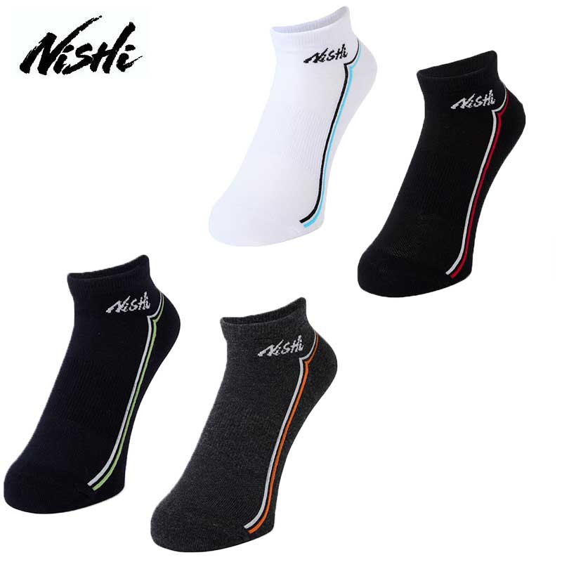ニシ・スポーツ T&F プラクティスソックス 2足組 メンズ レディース ランニングソックス 陸上競技 スポーツソックス 靴下 吸収速乾 滑り止め 3813A071 NISHI 2026