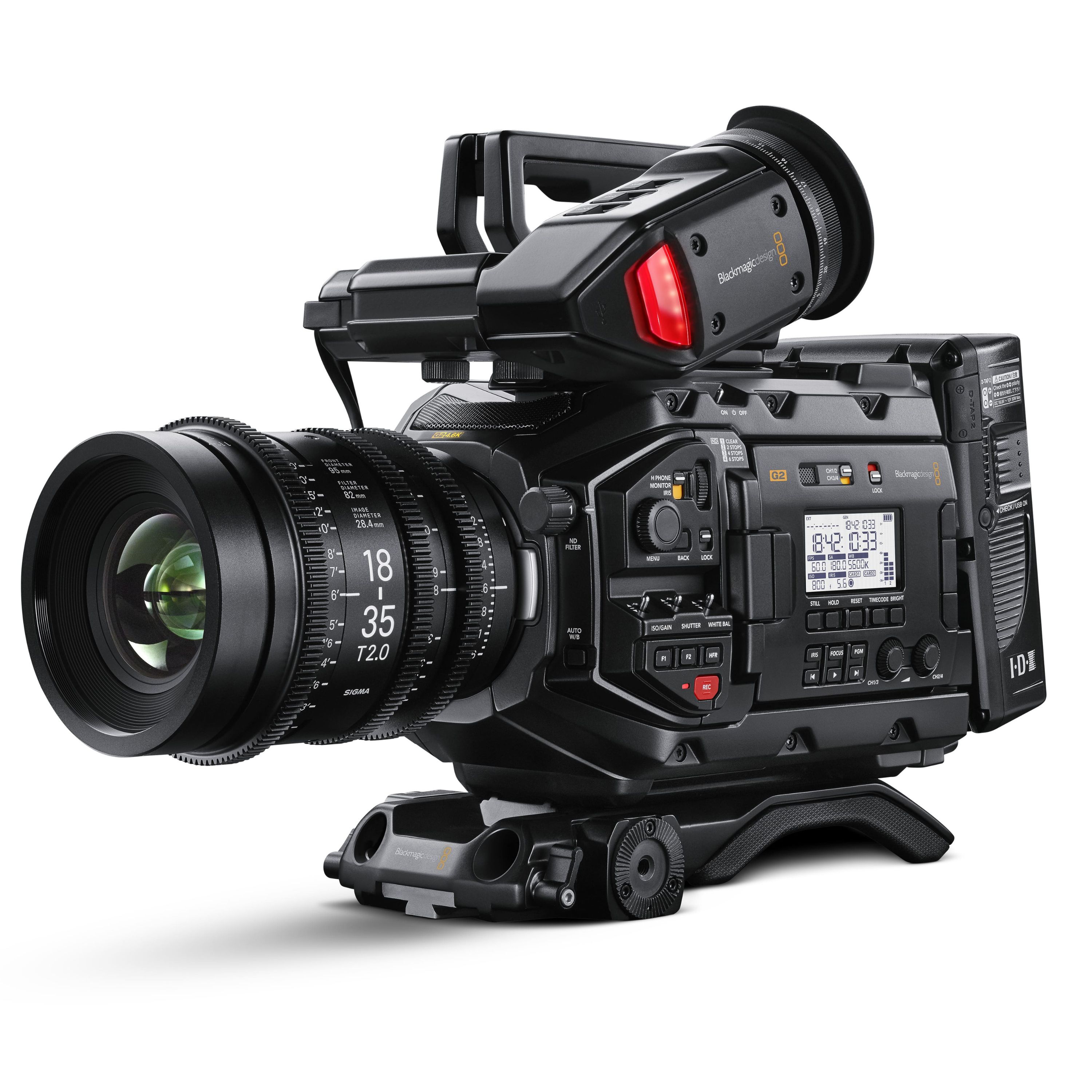 世界で最も高度なデジタルフィルムカメラ、登場！ Blackmagic URSA Mini Pro 12Kは、デザイン賞を受賞したURSA Miniの筐体に、12288x6480解像度の12Kスーパー35センサー、14ストップのダイナミックレ...