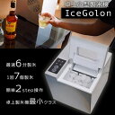 サンコー 卓上小型製氷機 IceGolon 最速6分製氷 高速製氷機 DTSMLIMA 送料無料