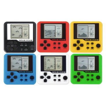 Rカードでポイント5倍!ハック ゲームポケスクエア 26種のゲーム内蔵 ポータブルゲーム ブルー HAC1443-BL