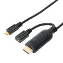 ミヨシ microUSB-HDMI MHLケーブル 1.5m SML-J015/BK 送料無料(2)