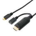 ~V microUSB-HDMI MHLP[u 1.5m SML-J015/BK 