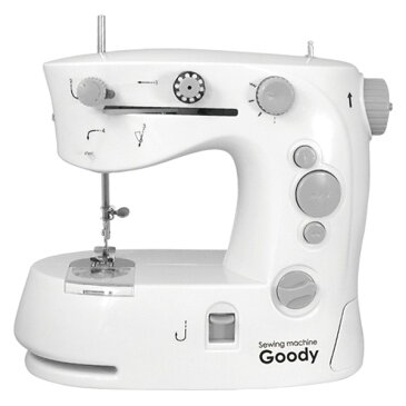\ポイント5倍!/マクロス コンパクトミシン Goody ホワイト MEH-41