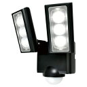 ELPA 屋外用LEDセンサーライト 乾電池式 ESL-312DC 防水 防犯 人感センサー セキュリティ エルパパ 【送料無料】