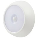 LEDセンサーライト 防水性能IPX4 明暗・人感センサー式 昼白色 ホワイト OHM 06-4108 NIT-BLA6JM-2 LED ナイトライト 人感 防...