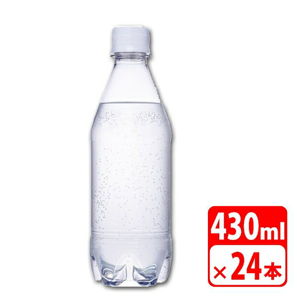 カナダドライ ザ タンサン ストロング ラベルレス 430ml ペットボトル 24本（1ケース） 炭酸飲料 コカコーラ 【メーカー直送品・代金引換不可】 送料無料