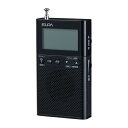 ELPA AM/FM液晶ポケットラジオ ER-P62FL メール便送料無料