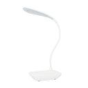 ミヨシ USB LEDライトスタンド ホワイト USL-05WH USBデスクライト デスク照明 【送料無料】