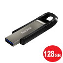 サンディスク USB3.2フラッシュメモリ 128GB Gen1 EXTREMEGO 180MB/s SDCZ810-128G-G46 USBメモリ SanDi...