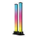 OHM ゲーミングライト 2本入 USBイルミネーションライト 03-6355 AV-GL100N 【送料無料】