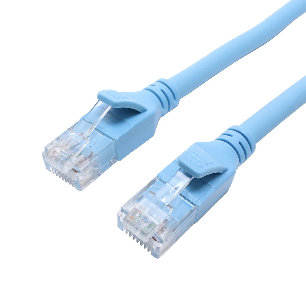 ミヨシ LANケーブル スタンダード CAT.6A 3m ブルー C6A-03BL 【メール便送料無料】